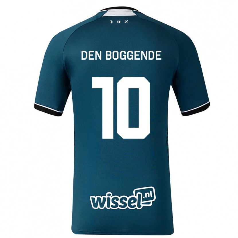 Danxen Kobiety Tijn Den Boggende #10 Darkslategray Biały Wyjazdowa Koszulka 2026/27 Koszulki Klubowe