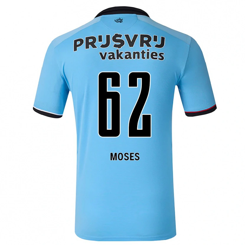 Danxen Kobiety Troy Moses #62 Głęboki Niebieski Czarny Czerwony Wyjazdowa Koszulka 2026/27 Koszulki Klubowe