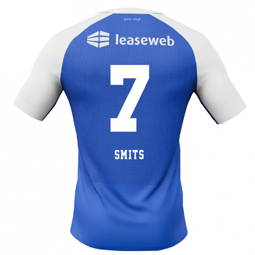 Danxen Kobiety Anthony Smits #7 Niebieski Królewski Czerwony Biały Wyjazdowa Koszulka 2026/27 Koszulki Klubowe