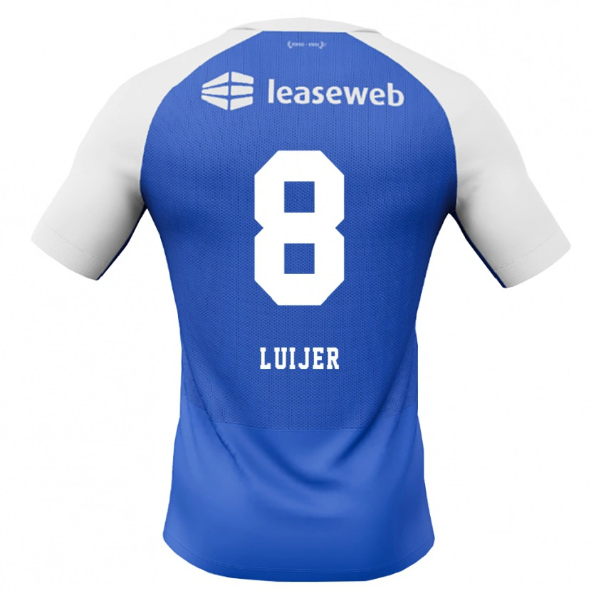 Danxen Kobiety Rick Luijer #8 Niebieski Królewski Czerwony Biały Wyjazdowa Koszulka 2026/27 Koszulki Klubowe