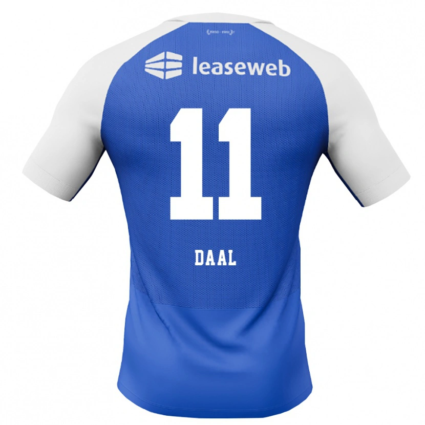 Danxen Kobiety Ro-Zangelo Daal #11 Niebieski Królewski Czerwony Biały Wyjazdowa Koszulka 2026/27 Koszulki Klubowe