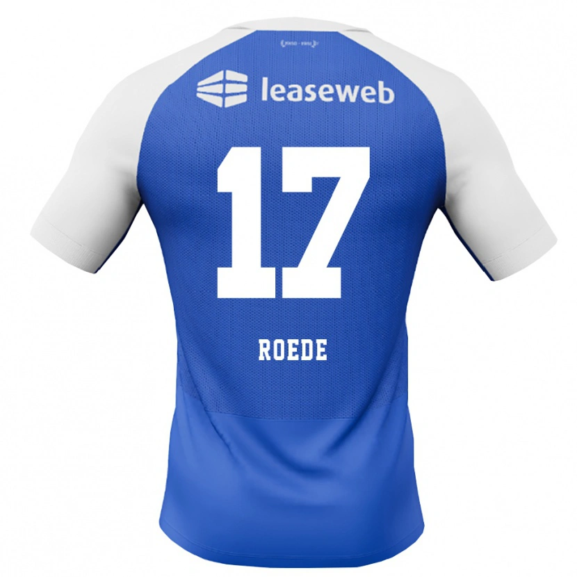Danxen Kobiety Melle Roede #17 Niebieski Królewski Czerwony Biały Wyjazdowa Koszulka 2026/27 Koszulki Klubowe