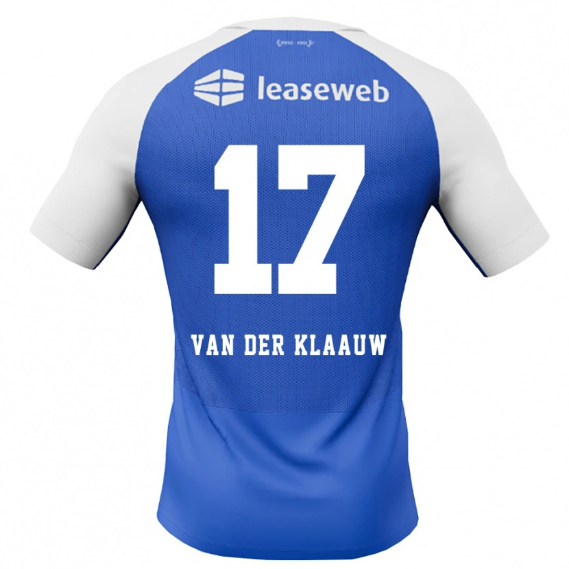 Danxen Kobiety Deacon Van Der Klaauw #17 Niebieski Królewski Czerwony Biały Wyjazdowa Koszulka 2026/27 Koszulki Klubowe