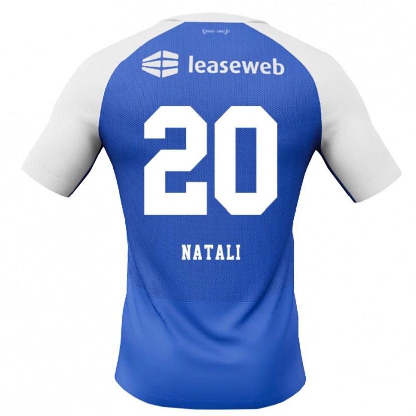 Danxen Kobiety Andrea Natali #20 Niebieski Królewski Czerwony Biały Wyjazdowa Koszulka 2026/27 Koszulki Klubowe