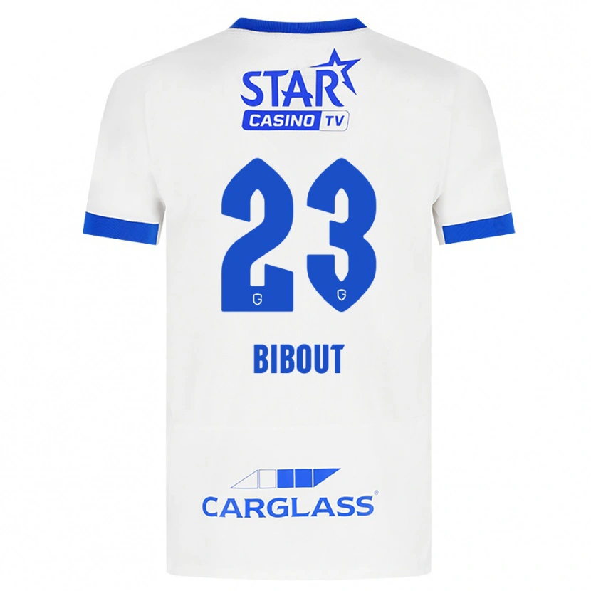 Danxen Kobiety Aaron Bibout #23 Biały Niebieski Wyjazdowa Koszulka 2026/27 Koszulki Klubowe