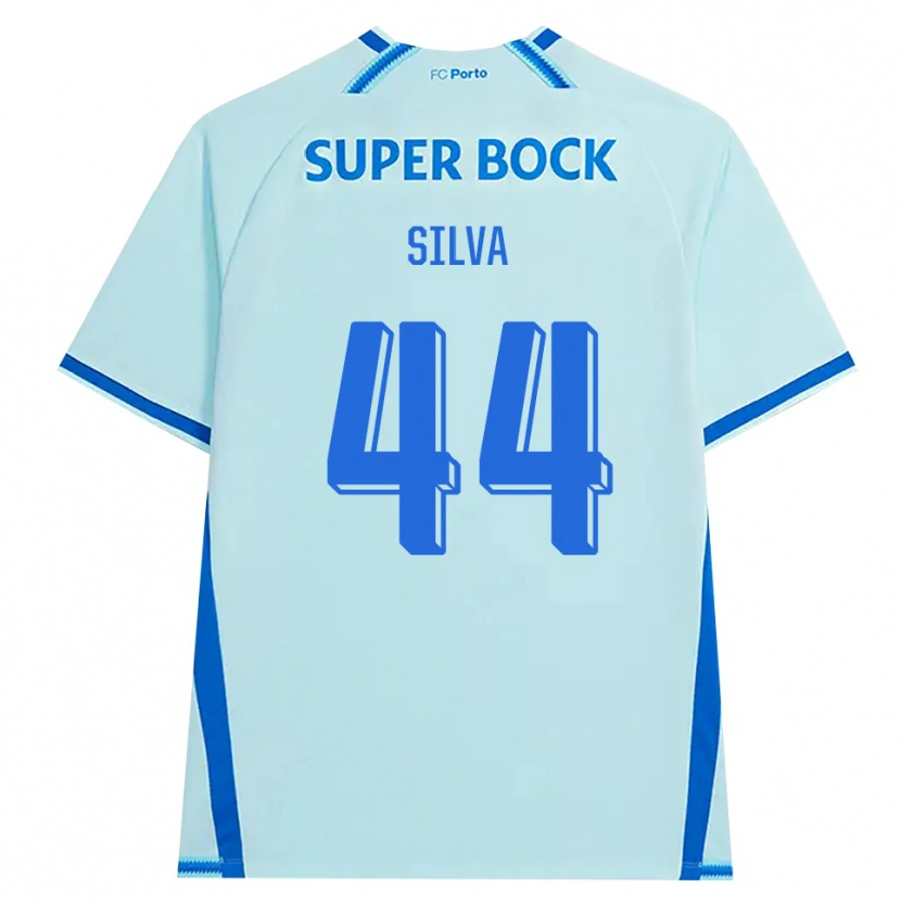 Danxen Kobiety Felipe Silva #44 Jasny Cyjan Niebieski Trzeci Komplet Koszulka 2026/27 Koszulki Klubowe