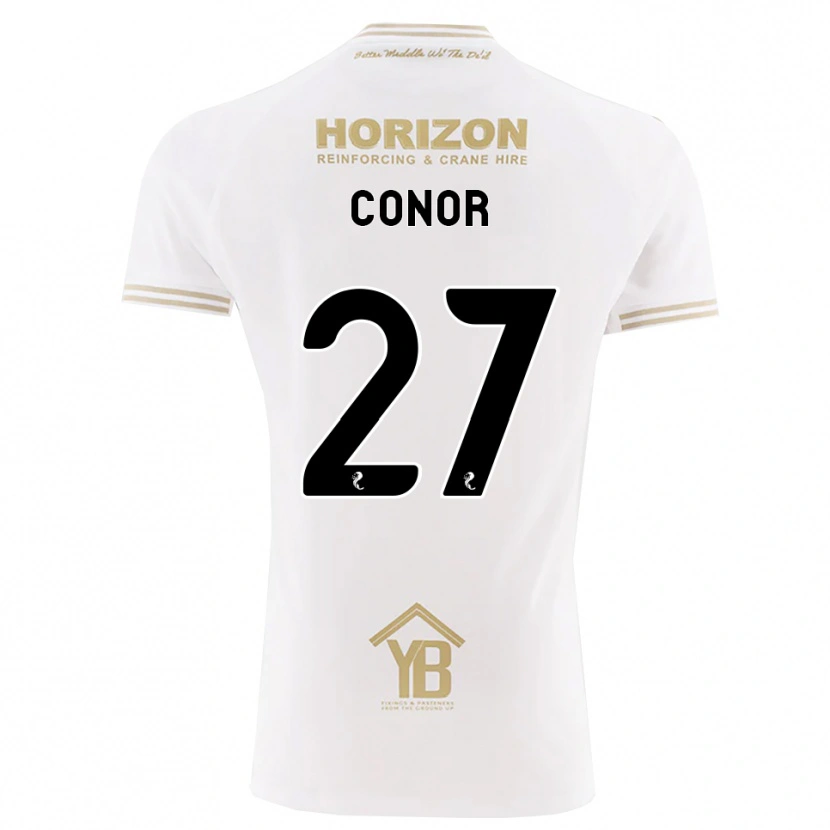 Danxen Kobiety Conor Mcleod #27 Pszeniczny Biały Wyjazdowa Koszulka 2026/27 Koszulki Klubowe