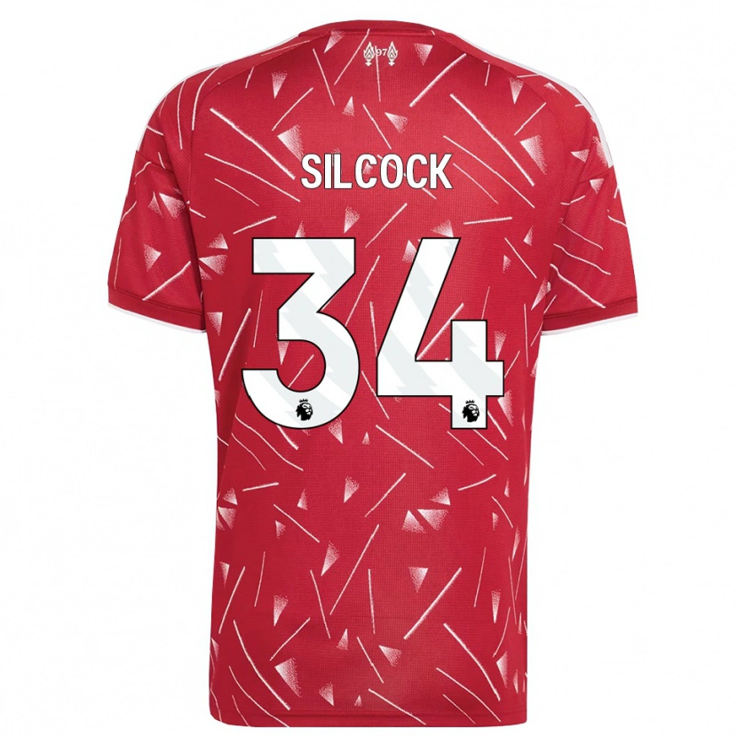 Danxen Dzieci Hannah Silcock #34 Biały Czerwony Domowa Koszulka 2026/27 Koszulki Klubowe