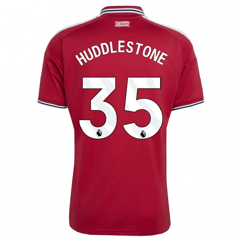 Danxen Dzieci Tom Huddlestone #35 Czerwony Żółty Biały Domowa Koszulka 2026/27 Koszulki Klubowe