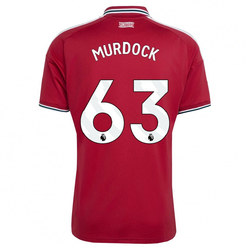Danxen Dzieci Will Murdock #63 Czerwony Żółty Biały Domowa Koszulka 2026/27 Koszulki Klubowe