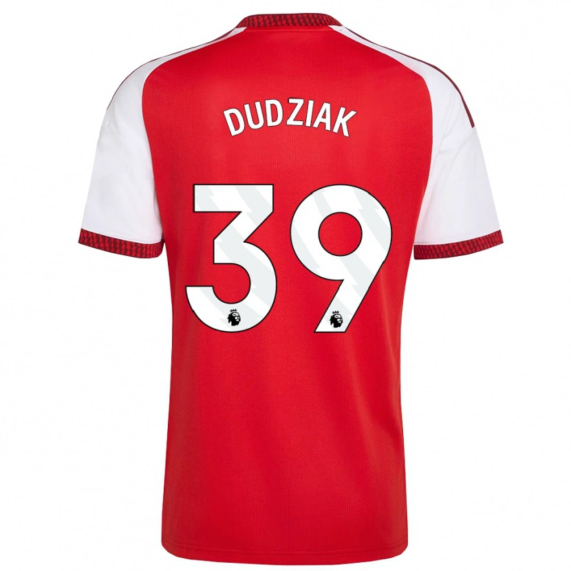 Danxen Dzieci Harrison Dudziak #39 Czerwony Biały Czarny Domowa Koszulka 2026/27 Koszulki Klubowe