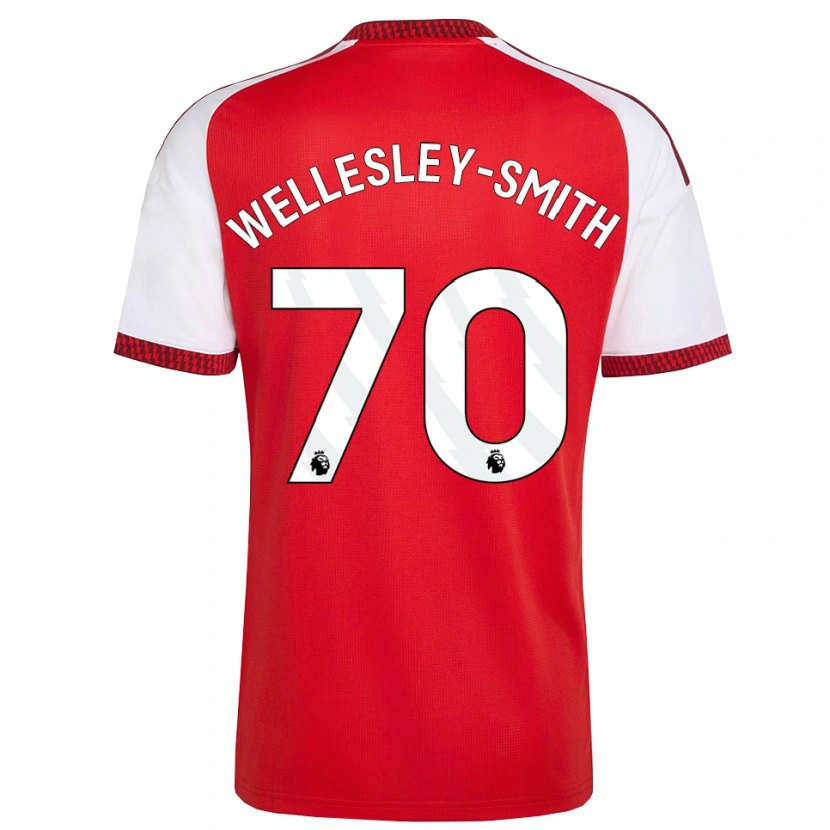 Danxen Dzieci Cecily Wellesley-Smith #70 Czerwony Biały Czarny Domowa Koszulka 2026/27 Koszulki Klubowe