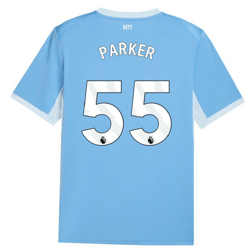 Danxen Dzieci Harrison Parker #55 Jasnoniebieski Biały Domowa Koszulka 2026/27 Koszulki Klubowe