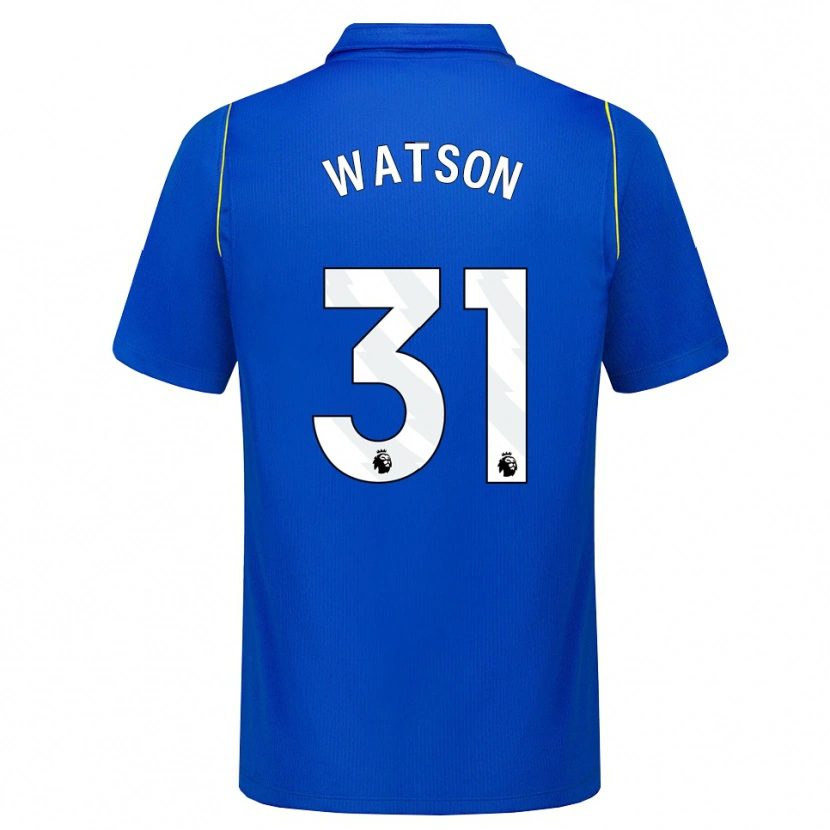 Danxen Dzieci Reggie Watson #31 Niebieski Żółty Domowa Koszulka 2026/27 Koszulki Klubowe