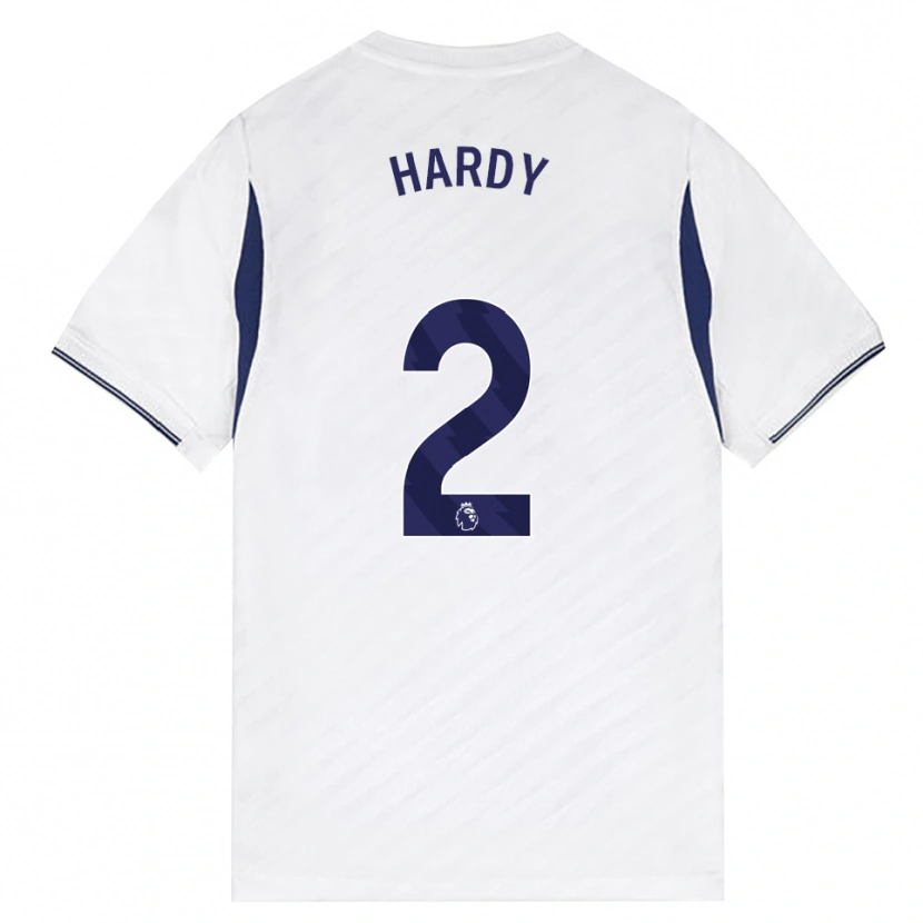 Danxen Dzieci Malachi Hardy #2 Biały Czerwony Fioletowy Domowa Koszulka 2026/27 Koszulki Klubowe