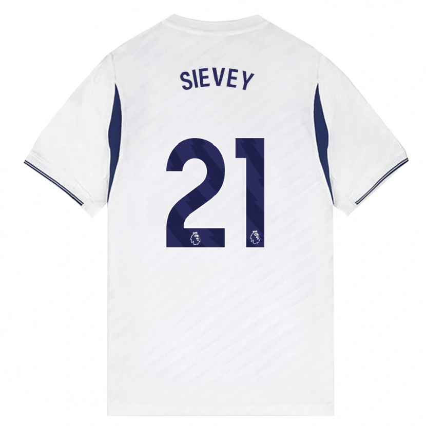 Danxen Dzieci Max Sievey #21 Biały Czerwony Fioletowy Domowa Koszulka 2026/27 Koszulki Klubowe