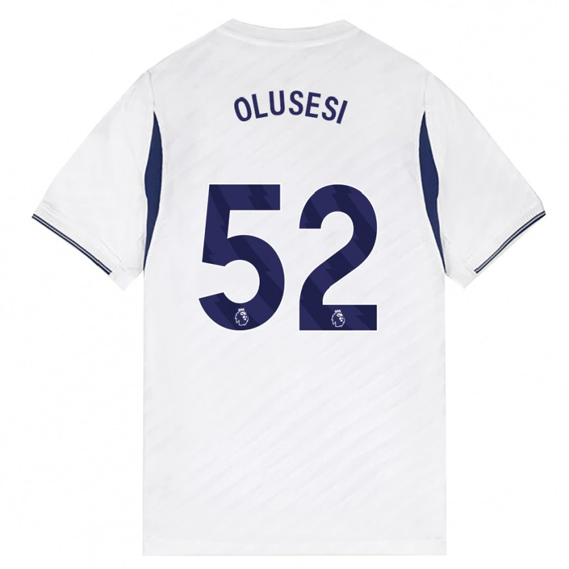 Danxen Dzieci Callum Olusesi #52 Biały Czerwony Fioletowy Domowa Koszulka 2026/27 Koszulki Klubowe