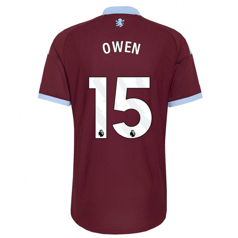 Danxen Dzieci Curtis Owen #15 Niebieski Chaber Bordowy Domowa Koszulka 2026/27 Koszulki Klubowe