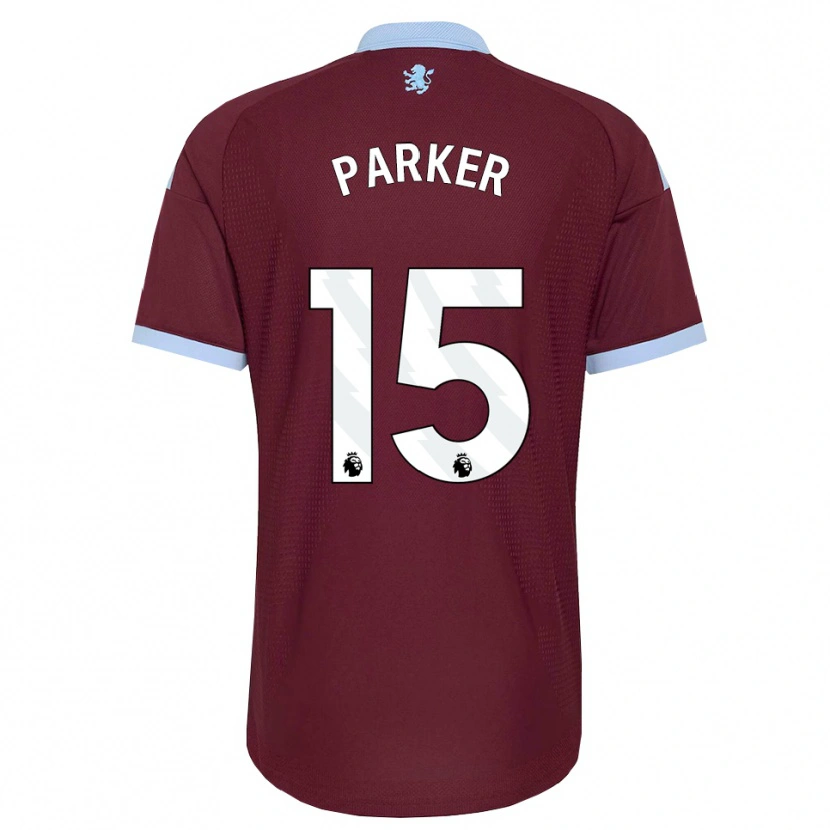 Danxen Dzieci Lucy Parker #15 Niebieski Chaber Bordowy Domowa Koszulka 2026/27 Koszulki Klubowe