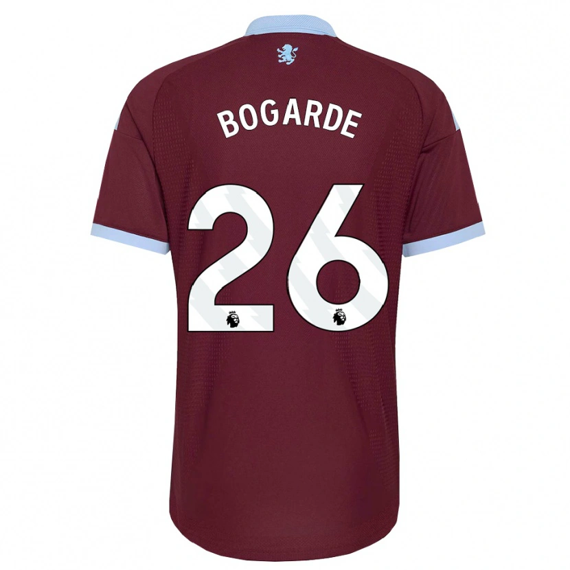 Danxen Dzieci Lamare Bogarde #26 Niebieski Chaber Bordowy Domowa Koszulka 2026/27 Koszulki Klubowe
