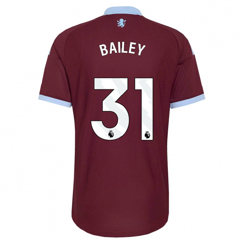 Danxen Dzieci Leon Bailey #31 Niebieski Chaber Bordowy Domowa Koszulka 2026/27 Koszulki Klubowe