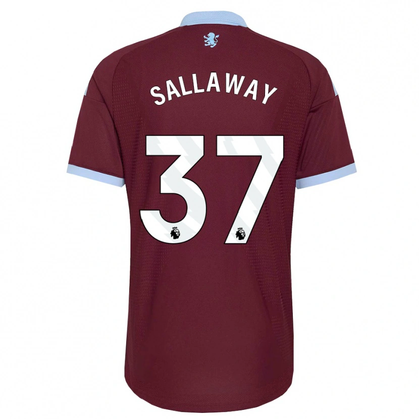 Danxen Dzieci Lydia Sallaway #37 Niebieski Chaber Bordowy Domowa Koszulka 2026/27 Koszulki Klubowe