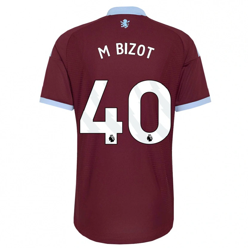 Danxen Dzieci Marco Bizot #40 Niebieski Chaber Bordowy Domowa Koszulka 2026/27 Koszulki Klubowe