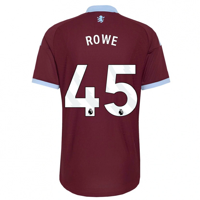 Danxen Dzieci Triston Rowe #45 Niebieski Chaber Bordowy Domowa Koszulka 2026/27 Koszulki Klubowe
