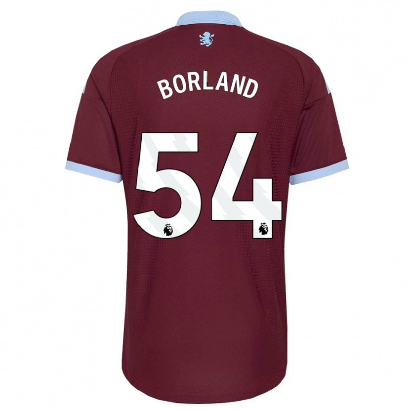 Danxen Dzieci Aidan Borland #54 Niebieski Chaber Bordowy Domowa Koszulka 2026/27 Koszulki Klubowe
