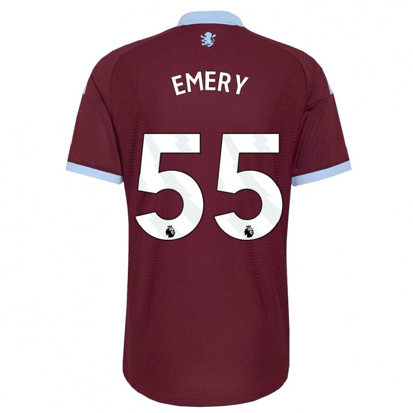 Danxen Dzieci Lander Emery #55 Niebieski Chaber Bordowy Domowa Koszulka 2026/27 Koszulki Klubowe