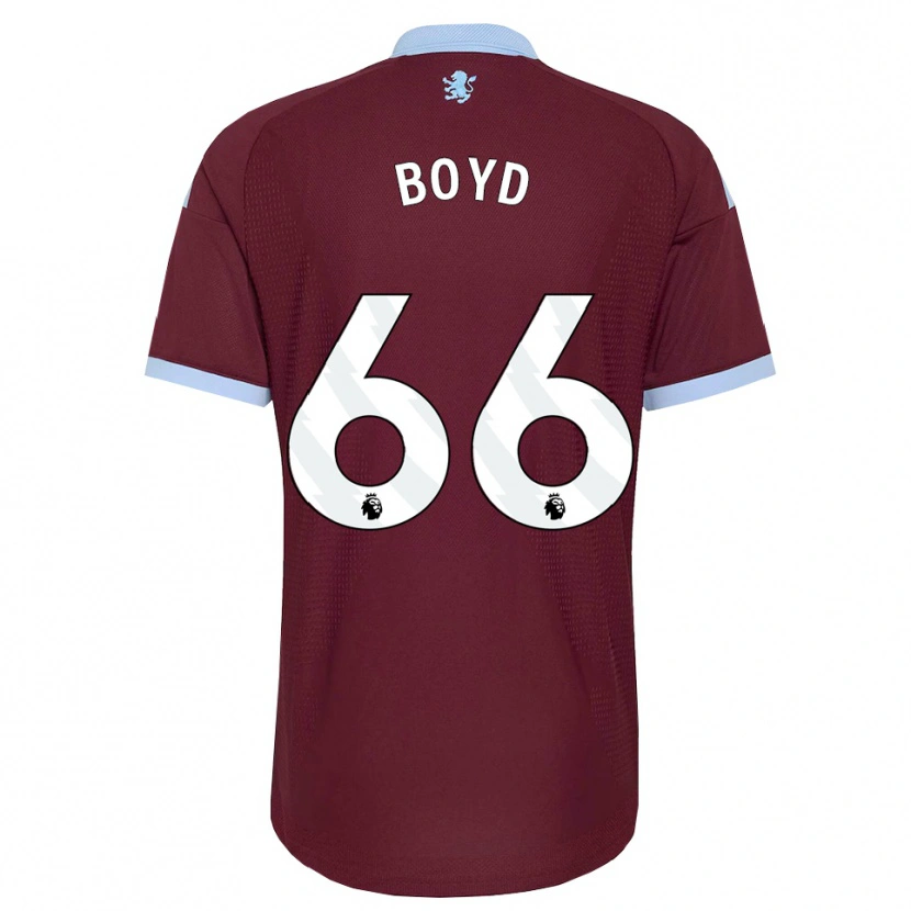 Danxen Dzieci Fletcher Boyd #66 Niebieski Chaber Bordowy Domowa Koszulka 2026/27 Koszulki Klubowe