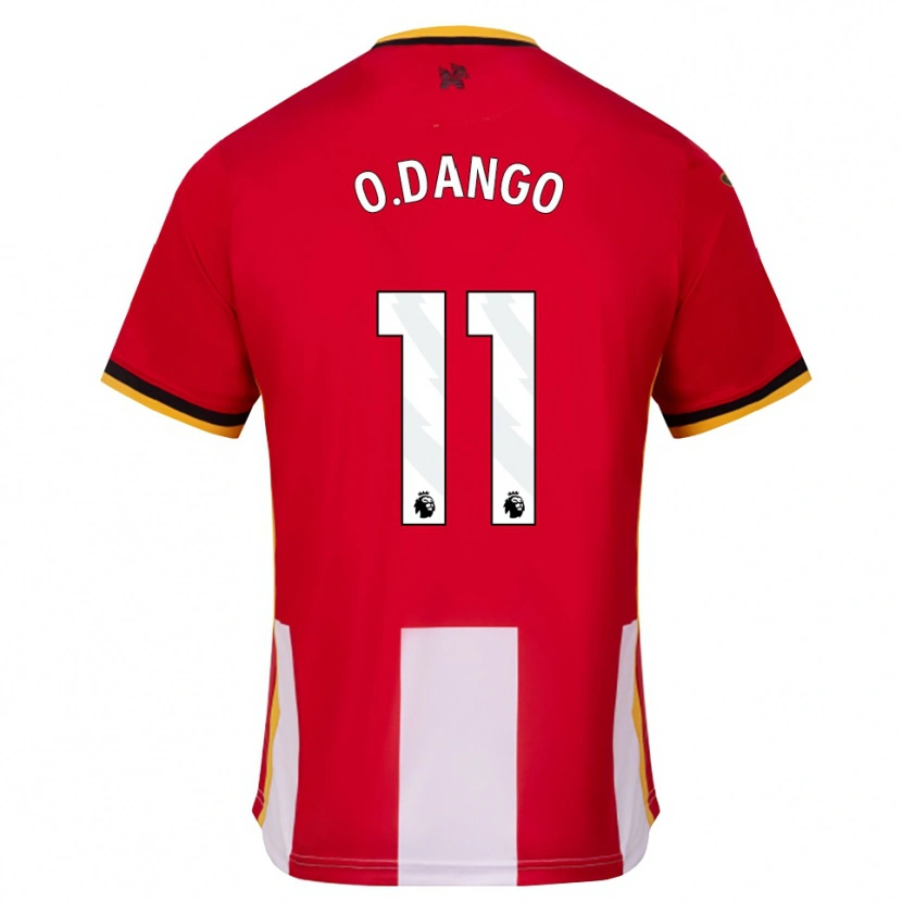 Danxen Dzieci Dango Ouattara #11 Żółty Czarny Czerwony Domowa Koszulka 2026/27 Koszulki Klubowe