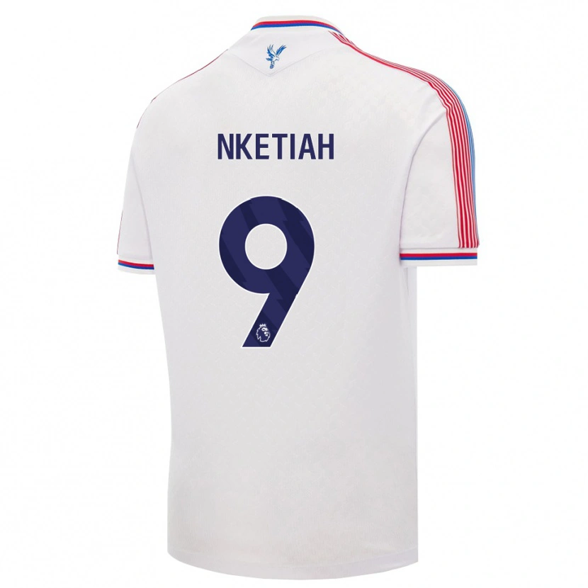 Danxen Dzieci Eddie Nketiah #9 Biały Czerwony Niebieski Domowa Koszulka 2026/27 Koszulki Klubowe