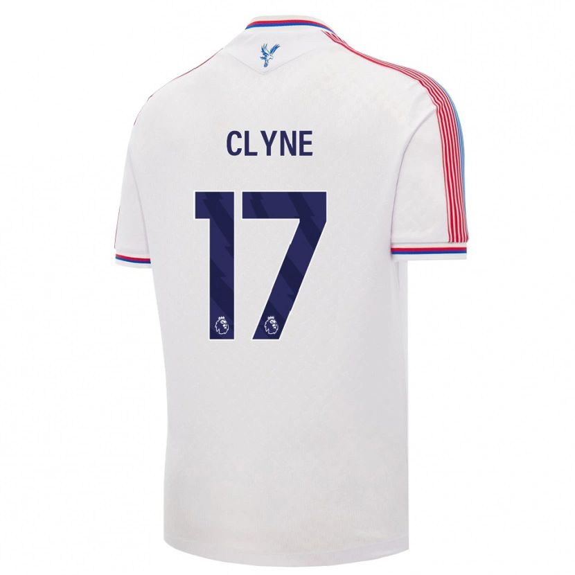 Danxen Dzieci Nathaniel Clyne #17 Biały Czerwony Niebieski Domowa Koszulka 2026/27 Koszulki Klubowe