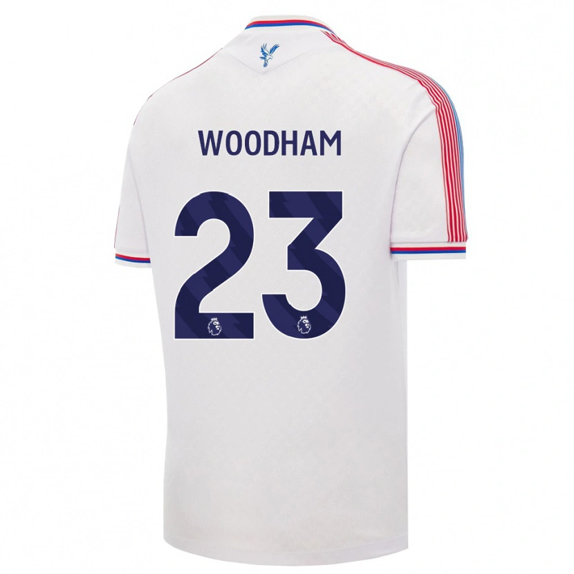 Danxen Dzieci Lily Woodham #23 Biały Czerwony Niebieski Domowa Koszulka 2026/27 Koszulki Klubowe