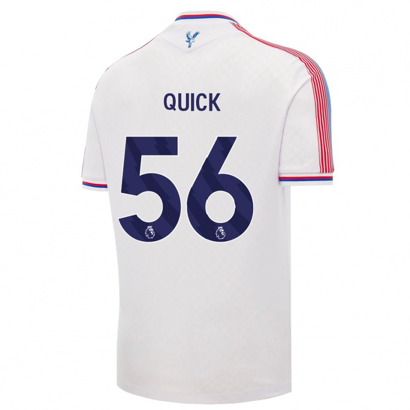 Danxen Dzieci Daniel Quick #56 Biały Czerwony Niebieski Domowa Koszulka 2026/27 Koszulki Klubowe