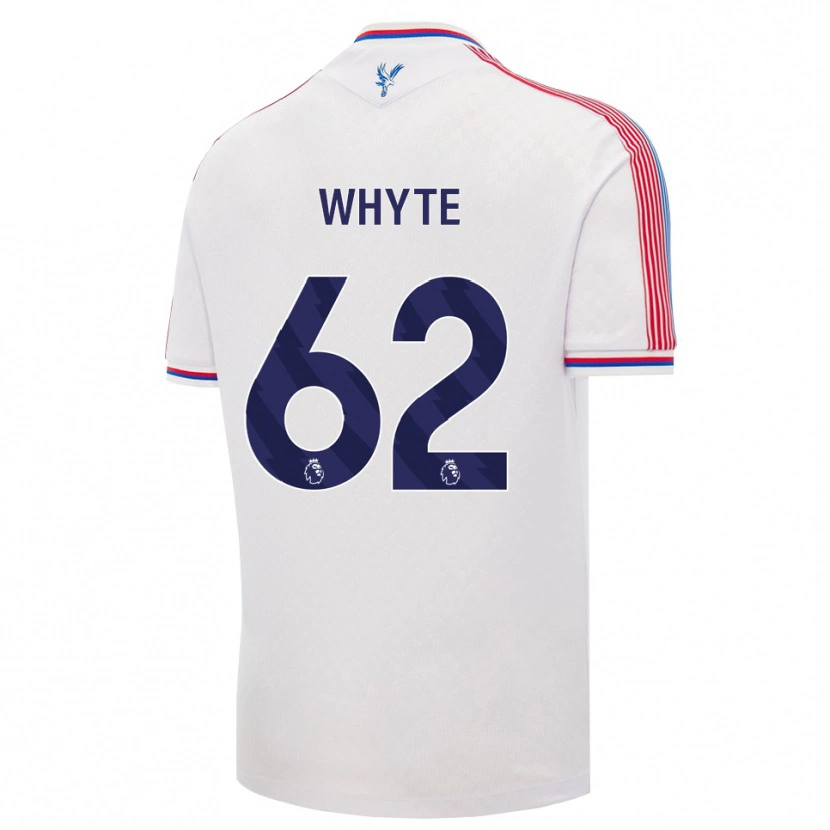 Danxen Dzieci Tyler Whyte #62 Biały Czerwony Niebieski Domowa Koszulka 2026/27 Koszulki Klubowe