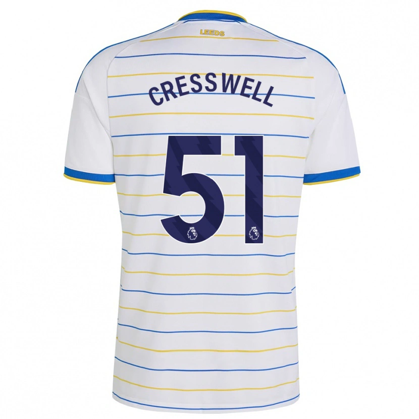 Danxen Dzieci Alfie Cresswell #51 Czerwony Żółty Niebieski Domowa Koszulka 2026/27 Koszulki Klubowe