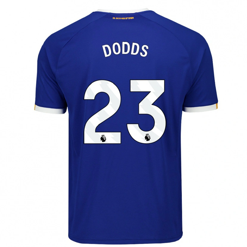 Danxen Dzieci John Dodds #23 Niebieski Biały Żółty Domowa Koszulka 2026/27 Koszulki Klubowe
