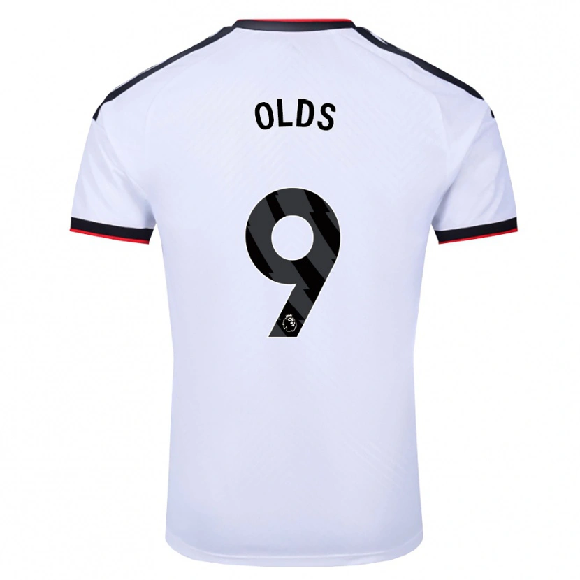 Danxen Dzieci Ellie Olds #9 Biały Czarny Czerwony Domowa Koszulka 2026/27 Koszulki Klubowe