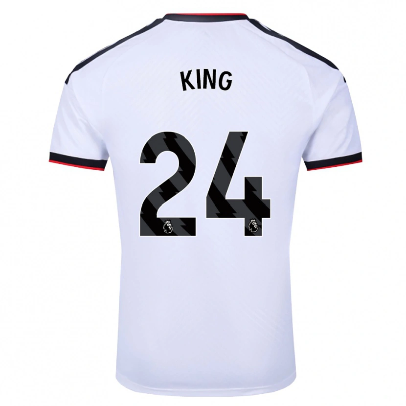 Danxen Dzieci Josh King #24 Biały Czarny Czerwony Domowa Koszulka 2026/27 Koszulki Klubowe