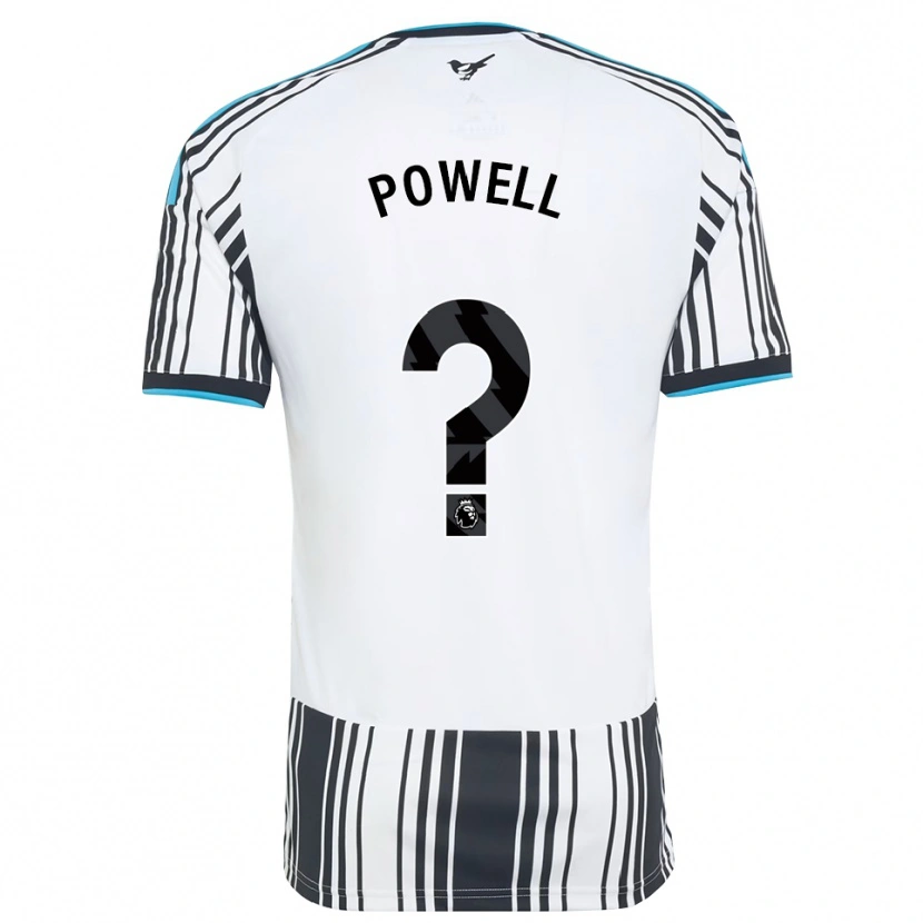 Danxen Dzieci Harry Powell #0 Błękitny Czarny Biały Domowa Koszulka 2026/27 Koszulki Klubowe