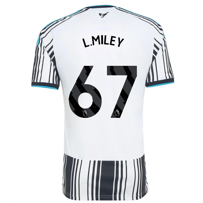 Danxen Dzieci Lewis Miley #67 Błękitny Czarny Biały Domowa Koszulka 2026/27 Koszulki Klubowe