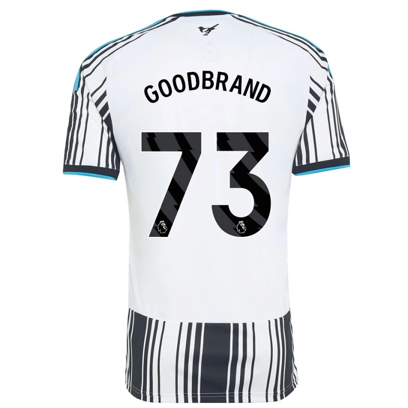 Danxen Dzieci Oliver Goodbrand #73 Błękitny Czarny Biały Domowa Koszulka 2026/27 Koszulki Klubowe