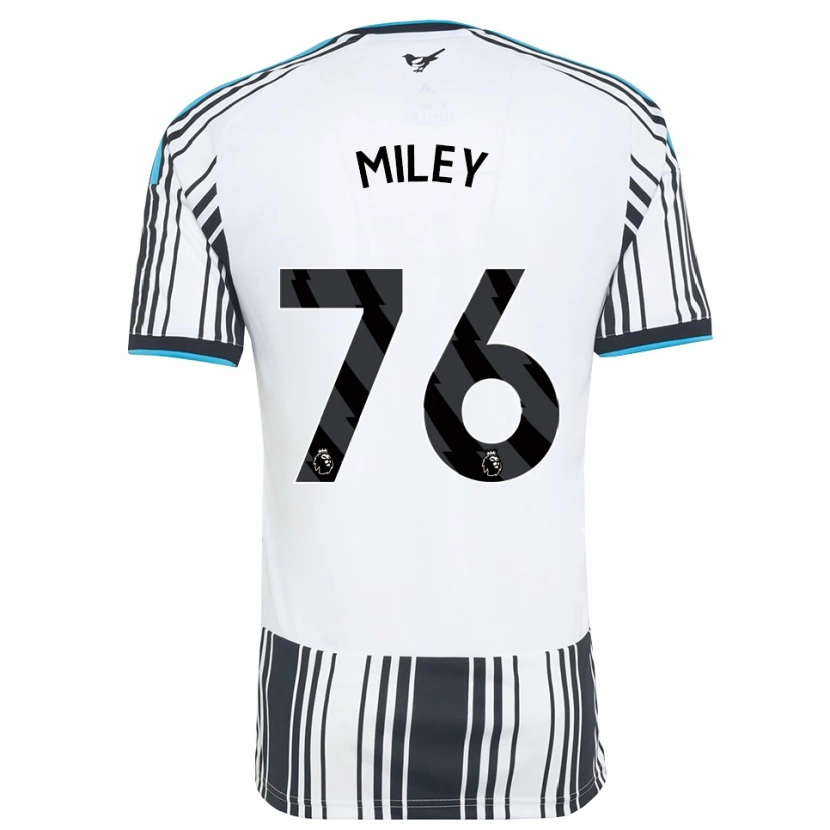 Danxen Dzieci Mason Miley #76 Błękitny Czarny Biały Domowa Koszulka 2026/27 Koszulki Klubowe
