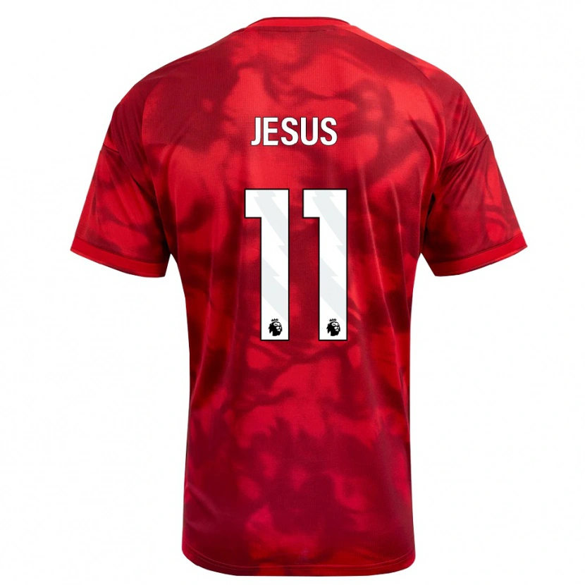 Danxen Dzieci Igor Jesus #11 Karmazynowy Biały Domowa Koszulka 2026/27 Koszulki Klubowe