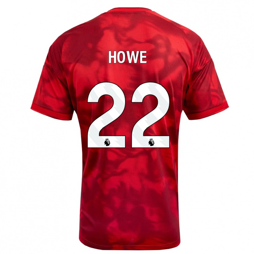 Danxen Dzieci Casey Howe #22 Karmazynowy Biały Domowa Koszulka 2026/27 Koszulki Klubowe