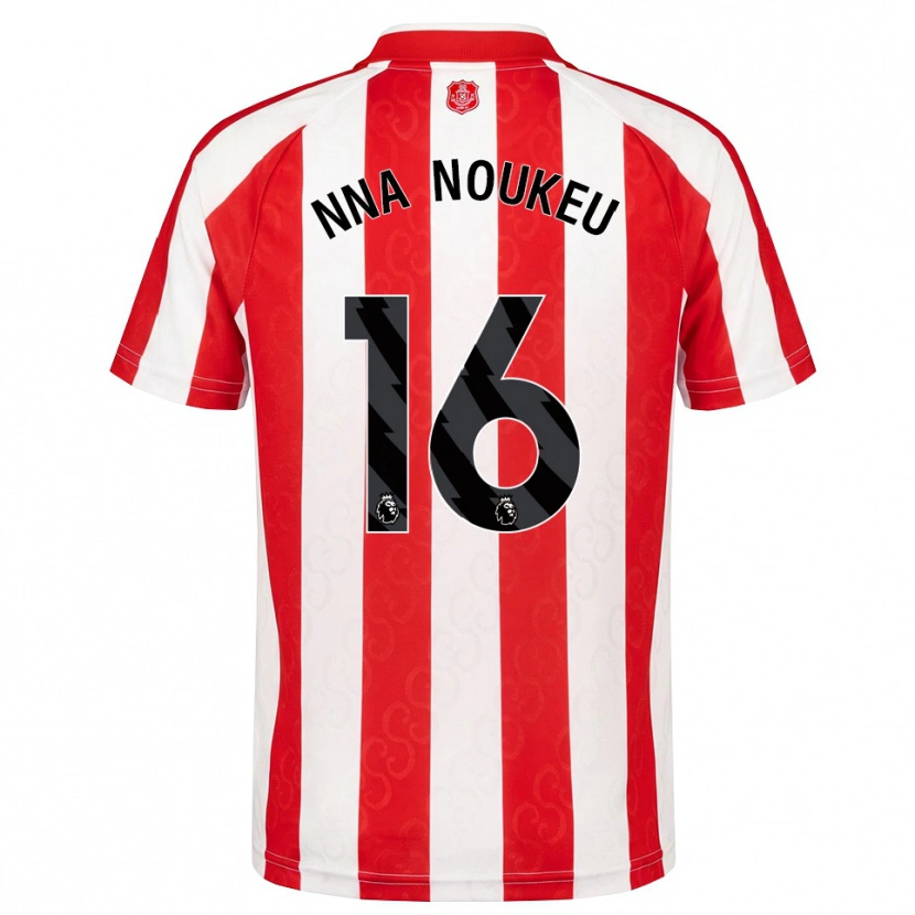 Danxen Dzieci Blondy Nna Noukeu #16 Czerwony Biały Czarny Domowa Koszulka 2026/27 Koszulki Klubowe