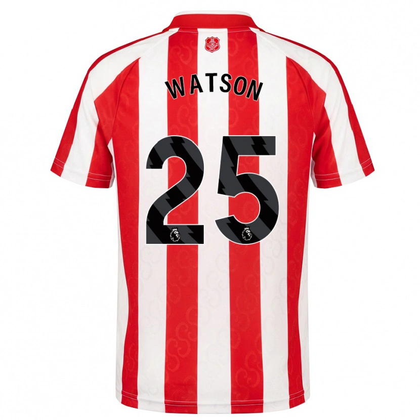 Danxen Dzieci Katy Watson #25 Czerwony Biały Czarny Domowa Koszulka 2026/27 Koszulki Klubowe
