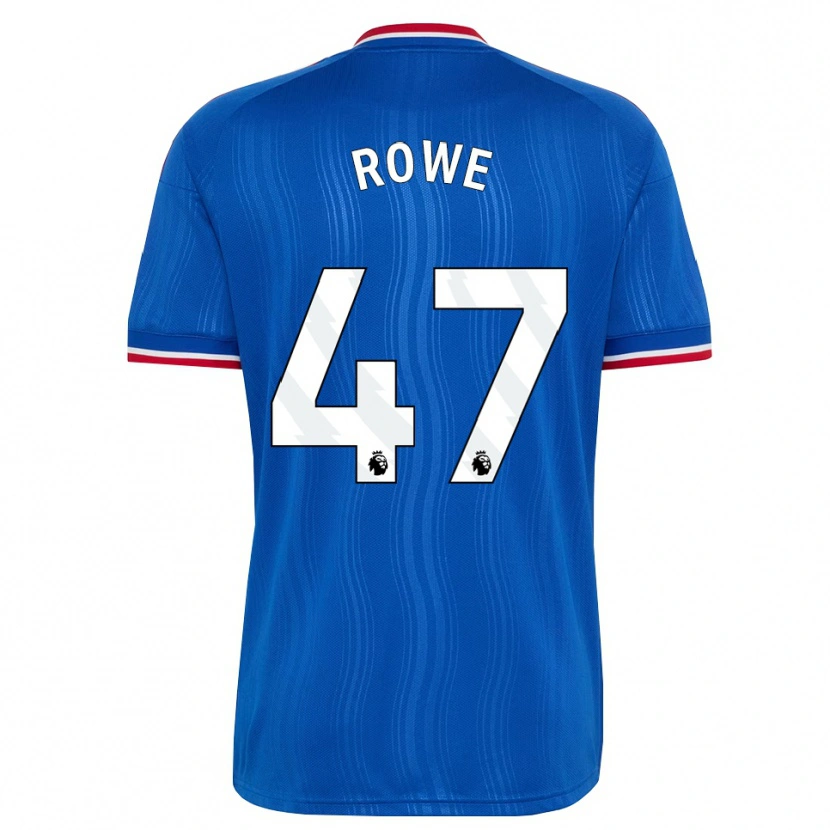 Danxen Dzieci Tommy Rowe #47 Niebieski Biały Czerwony Wyjazdowa Koszulka 2026/27 Koszulki Klubowe
